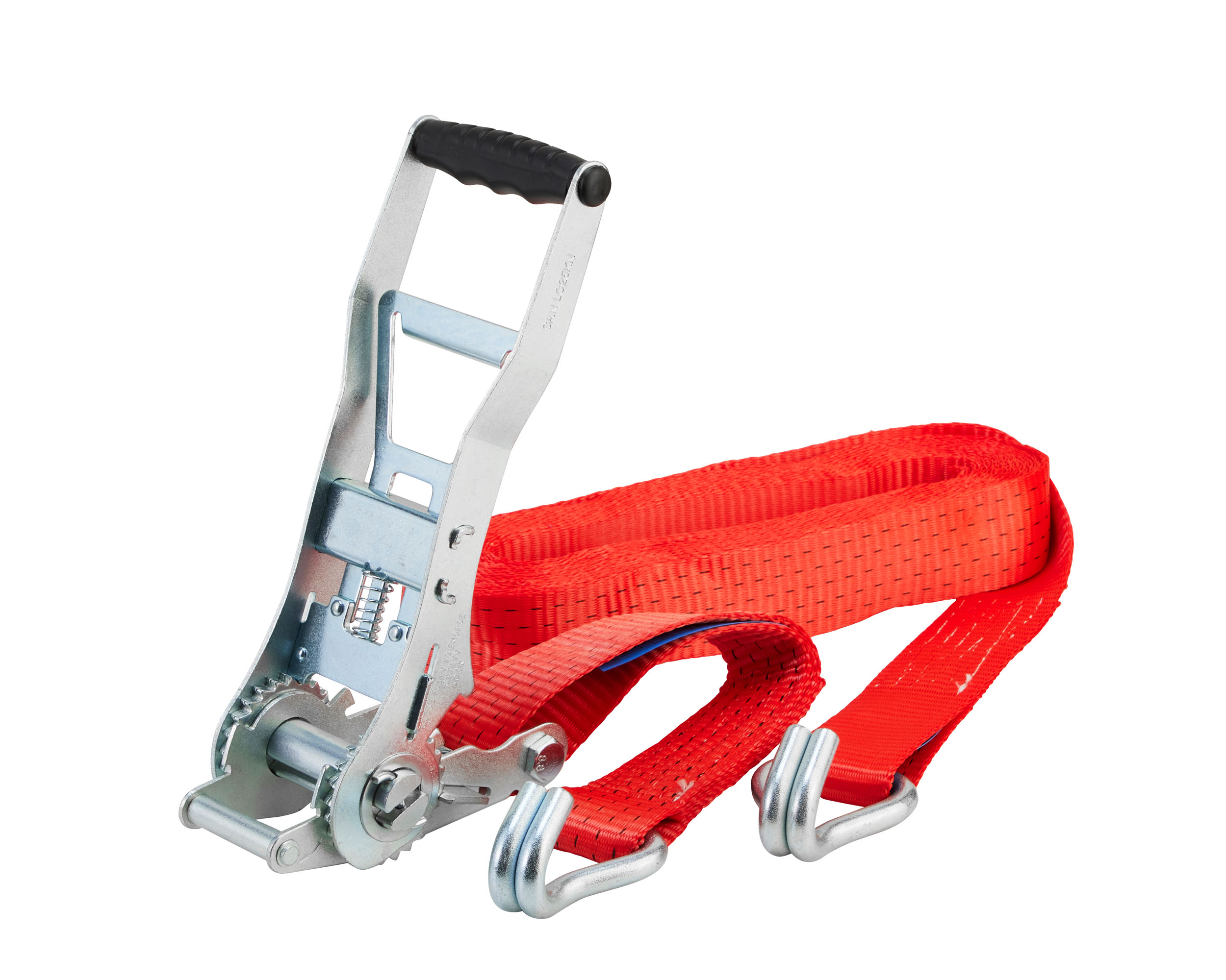 Zurrgurt, 8m, 50mm, LC 2500 daN, zweiteilig, STF 500, ERGO-Langhebelratsche